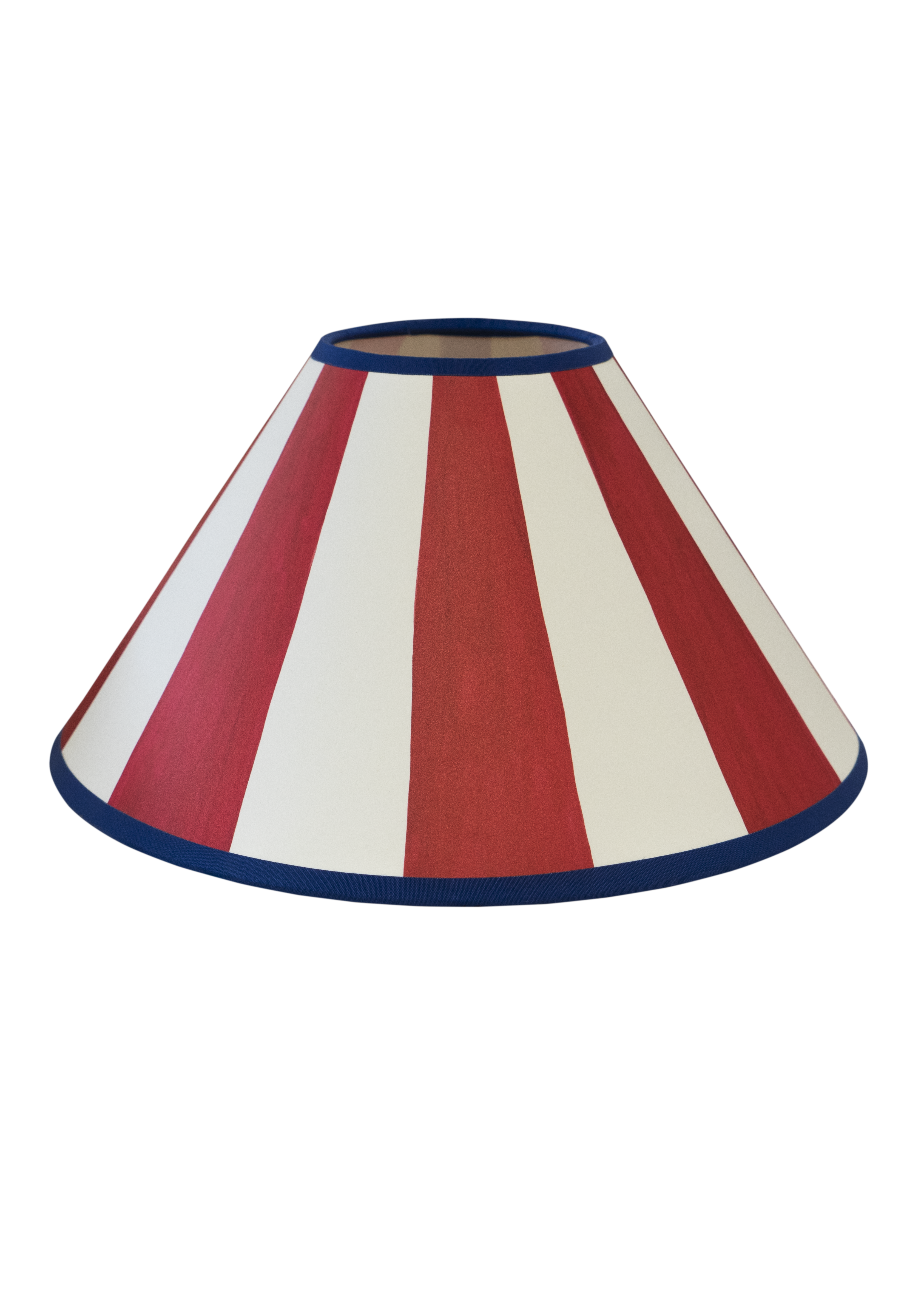 Red and deals blue lamp shade