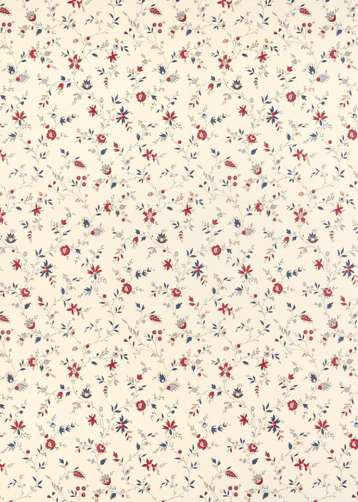 Indienne Trailing Wallpaper ~ Marseilles