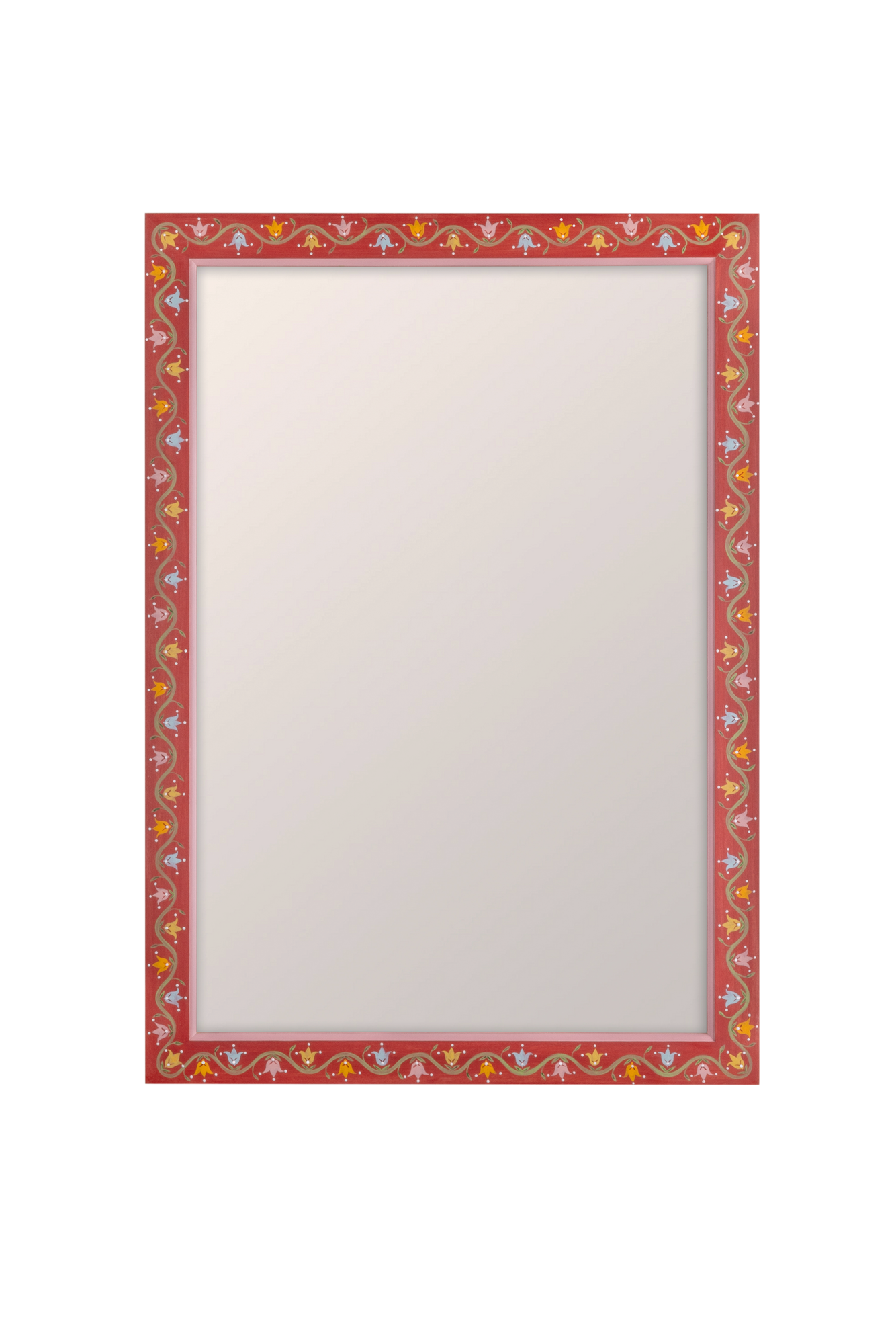 Rosa Mirror ~ Crimson, Large
