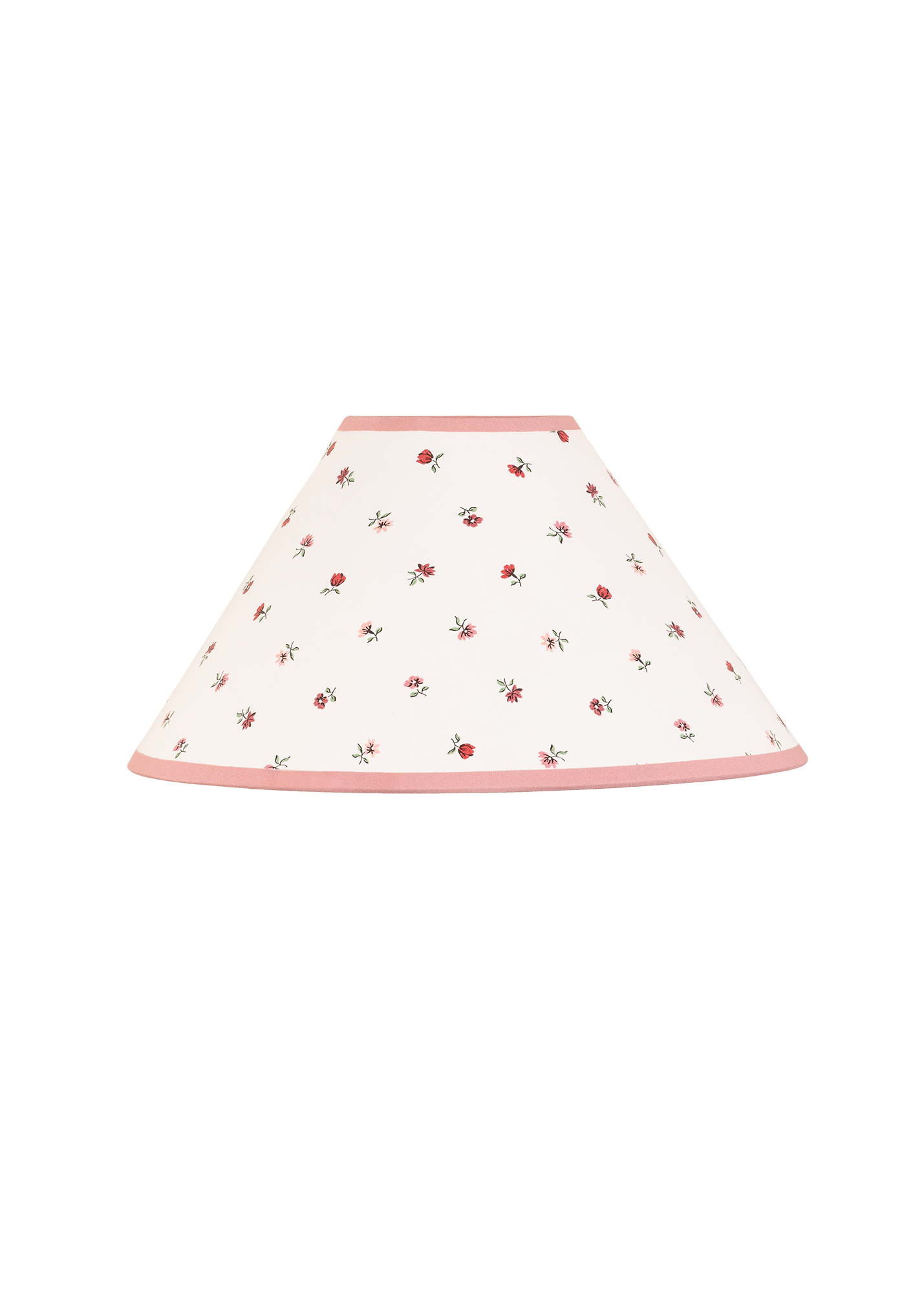 Petites Fleurs Cone Lampshade ~ Berry