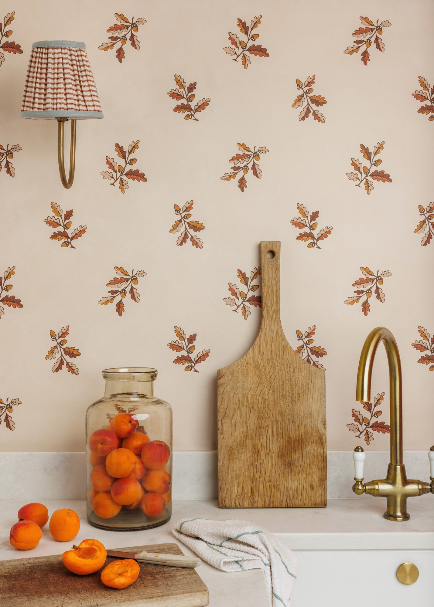 Oak Leaf Wallpaper ~ Autumn