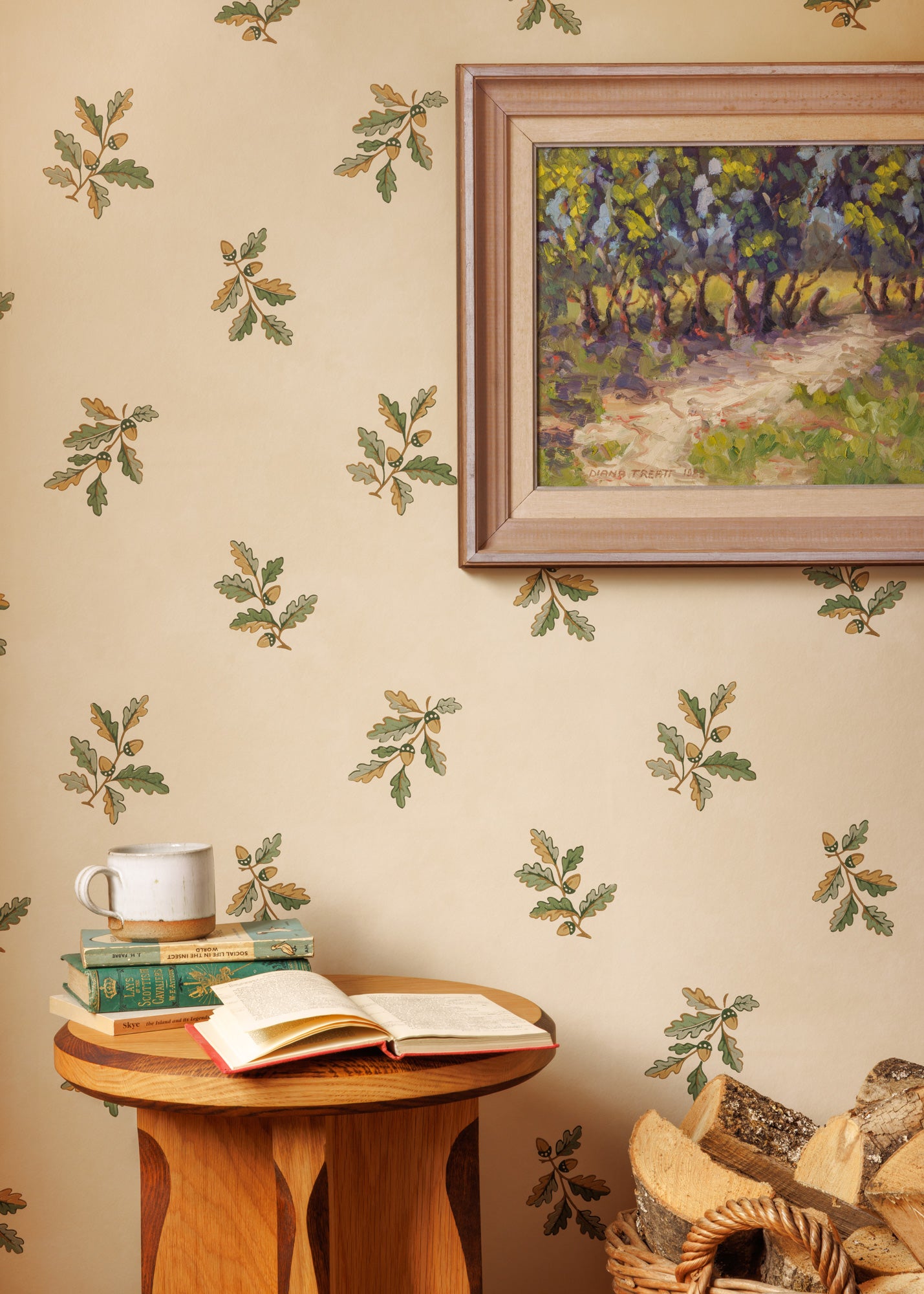 Oak Leaf Wallpaper ~ Spring