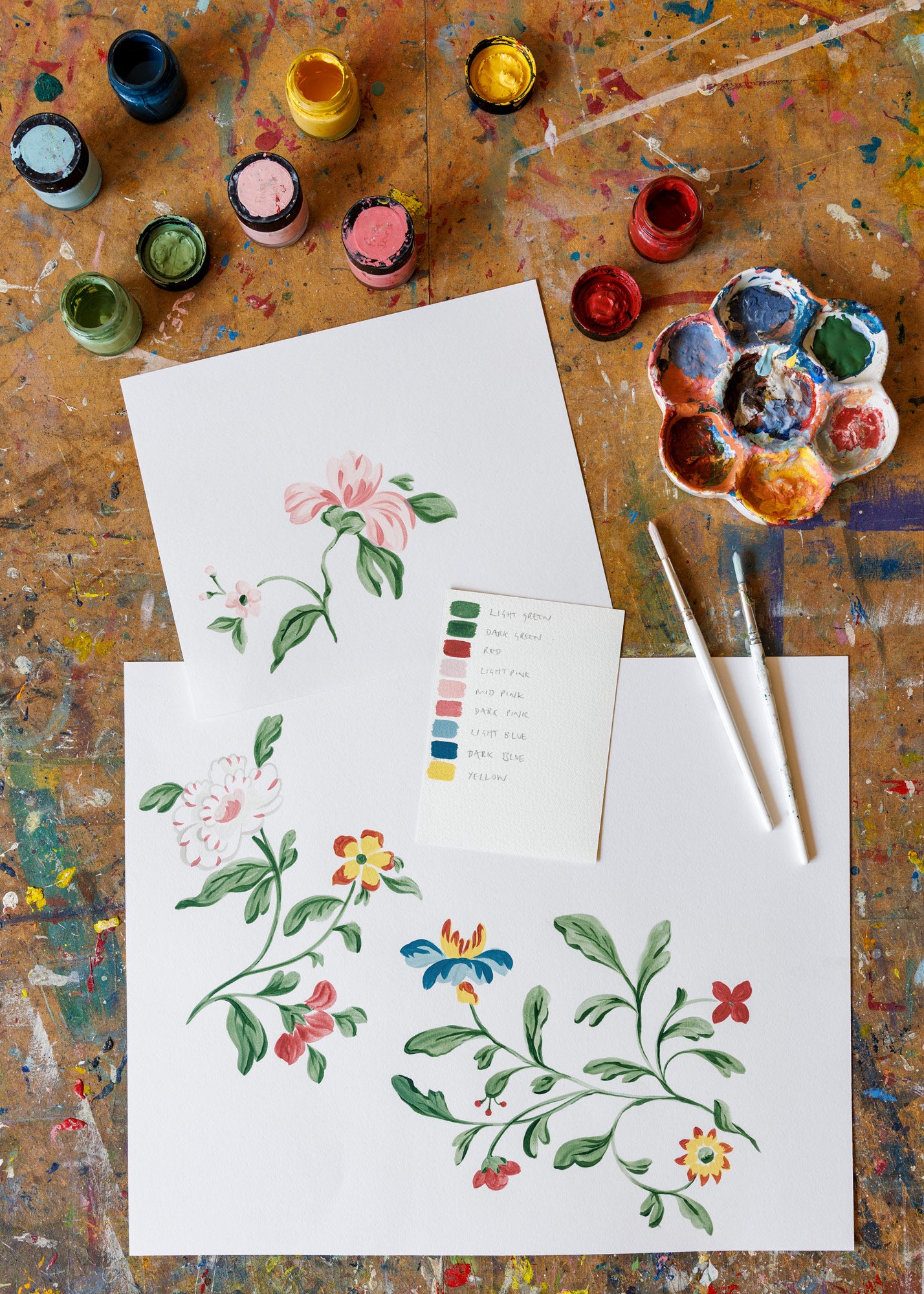 Secret Garden Wallpaper ~ Delft