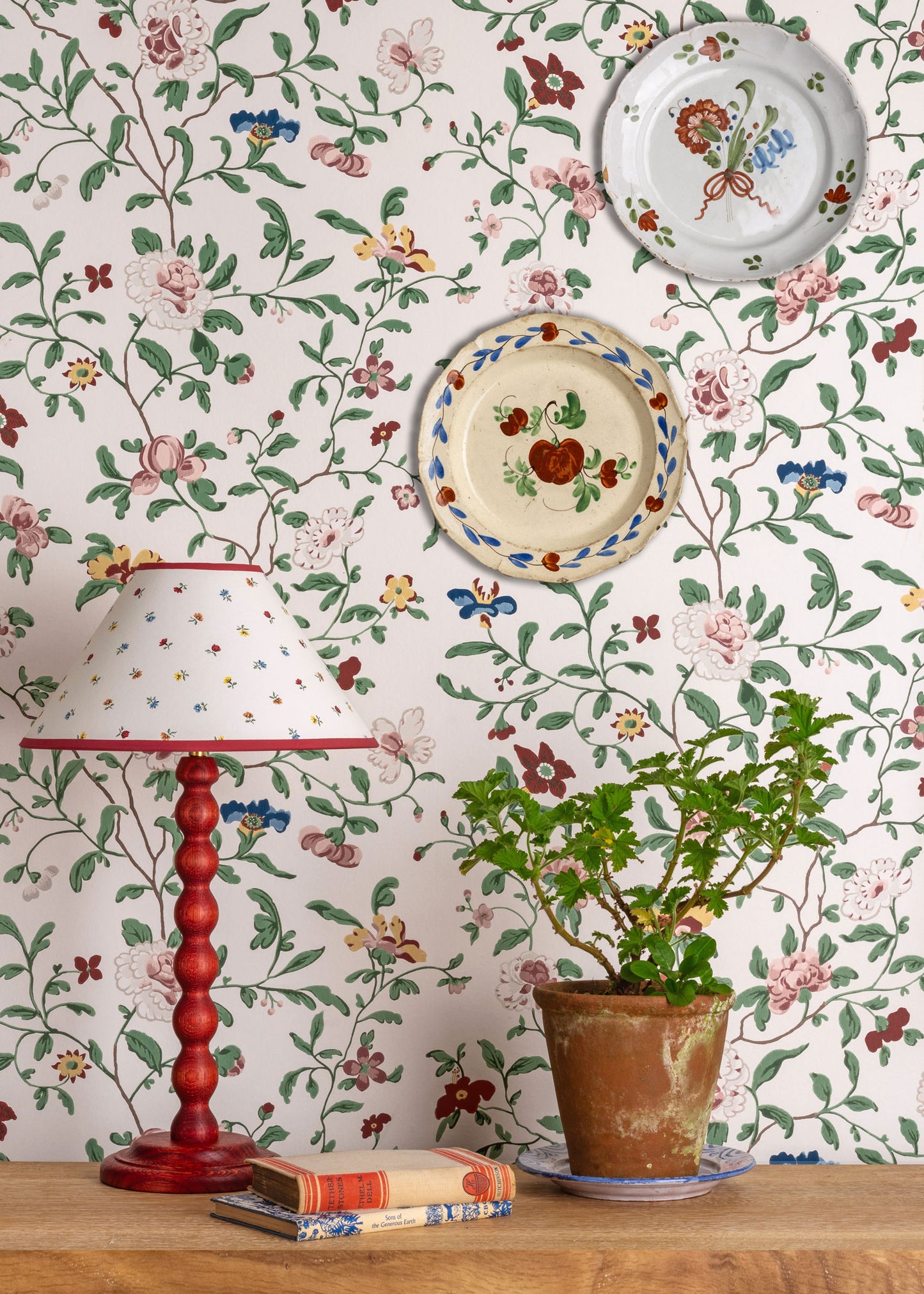Petites Fleurs Cone Lampshade ~ Pop