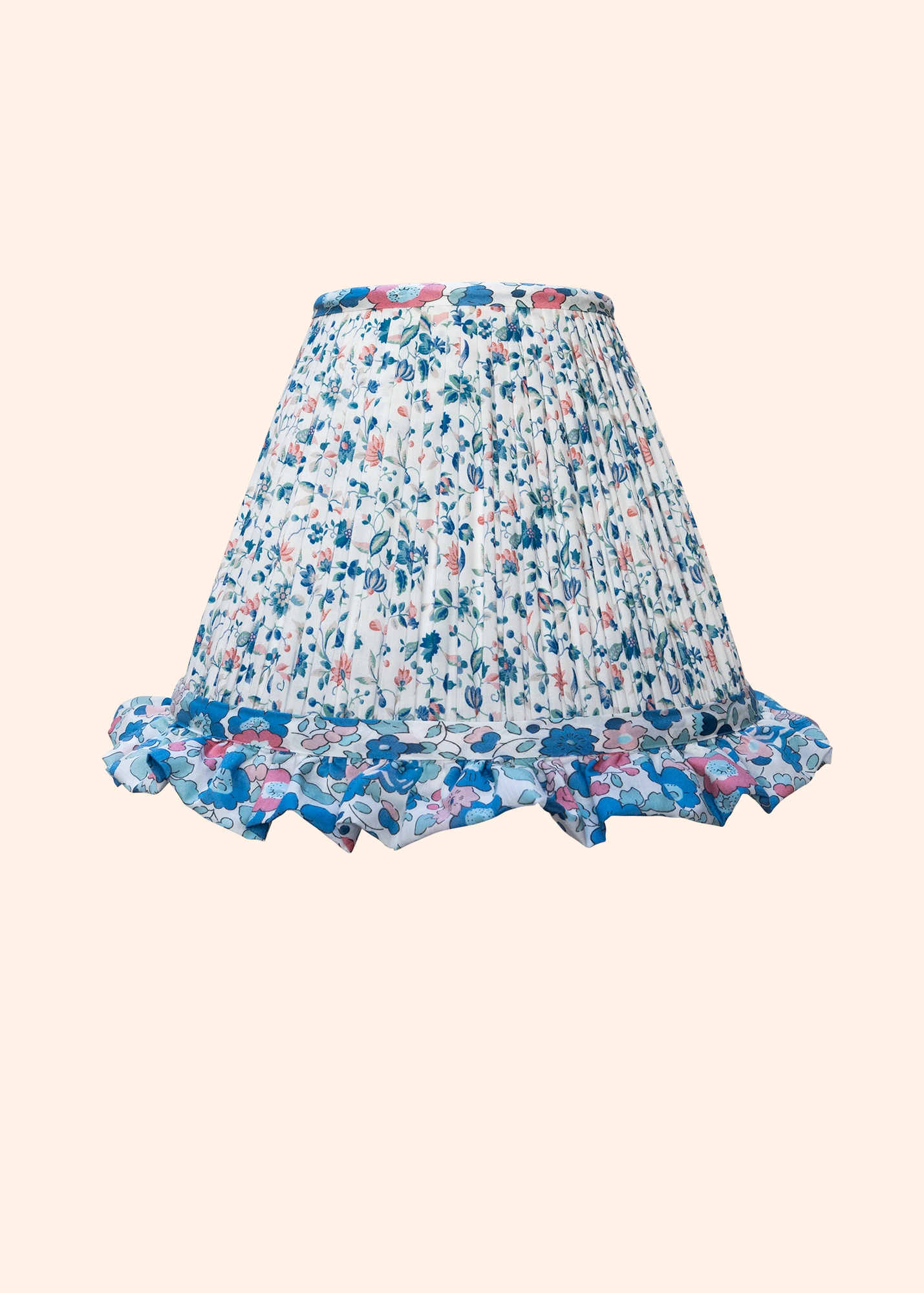 Floral online pleated lampshade