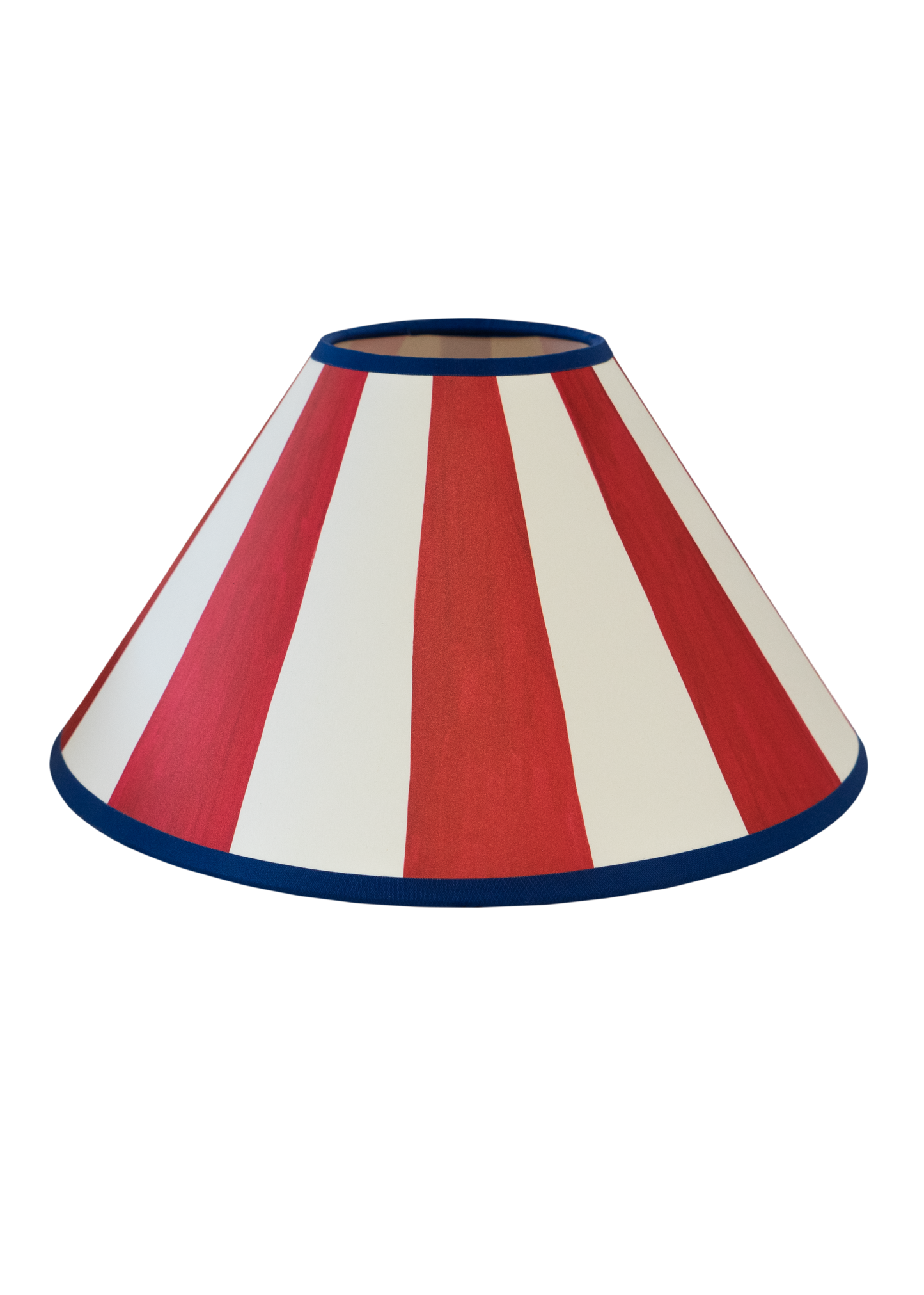 Circus Stripe Lampshade ~ Red