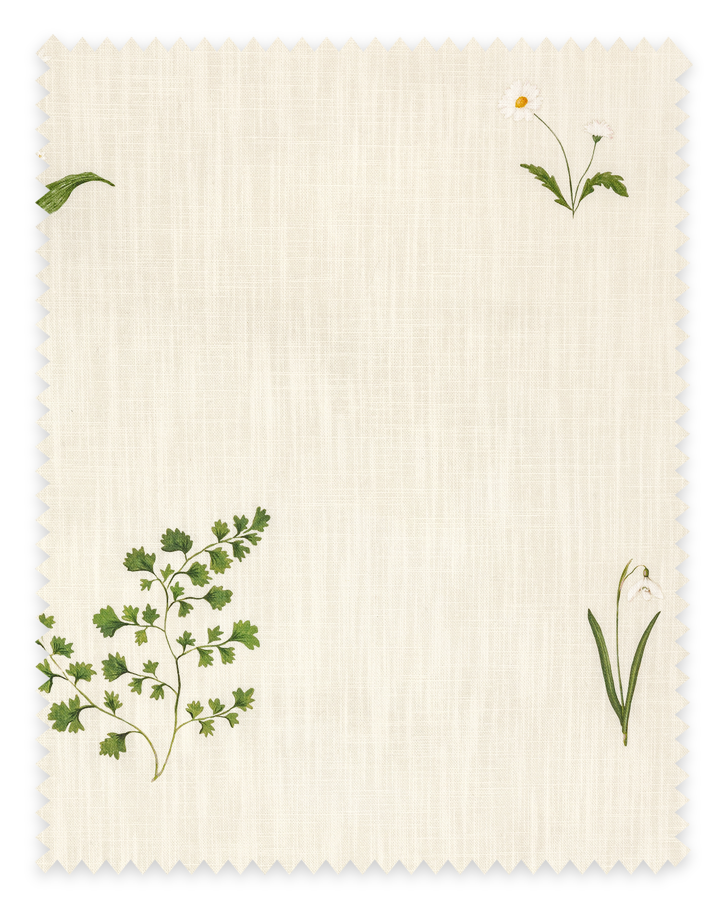 Herbarium Forest Fabric ~Ivory