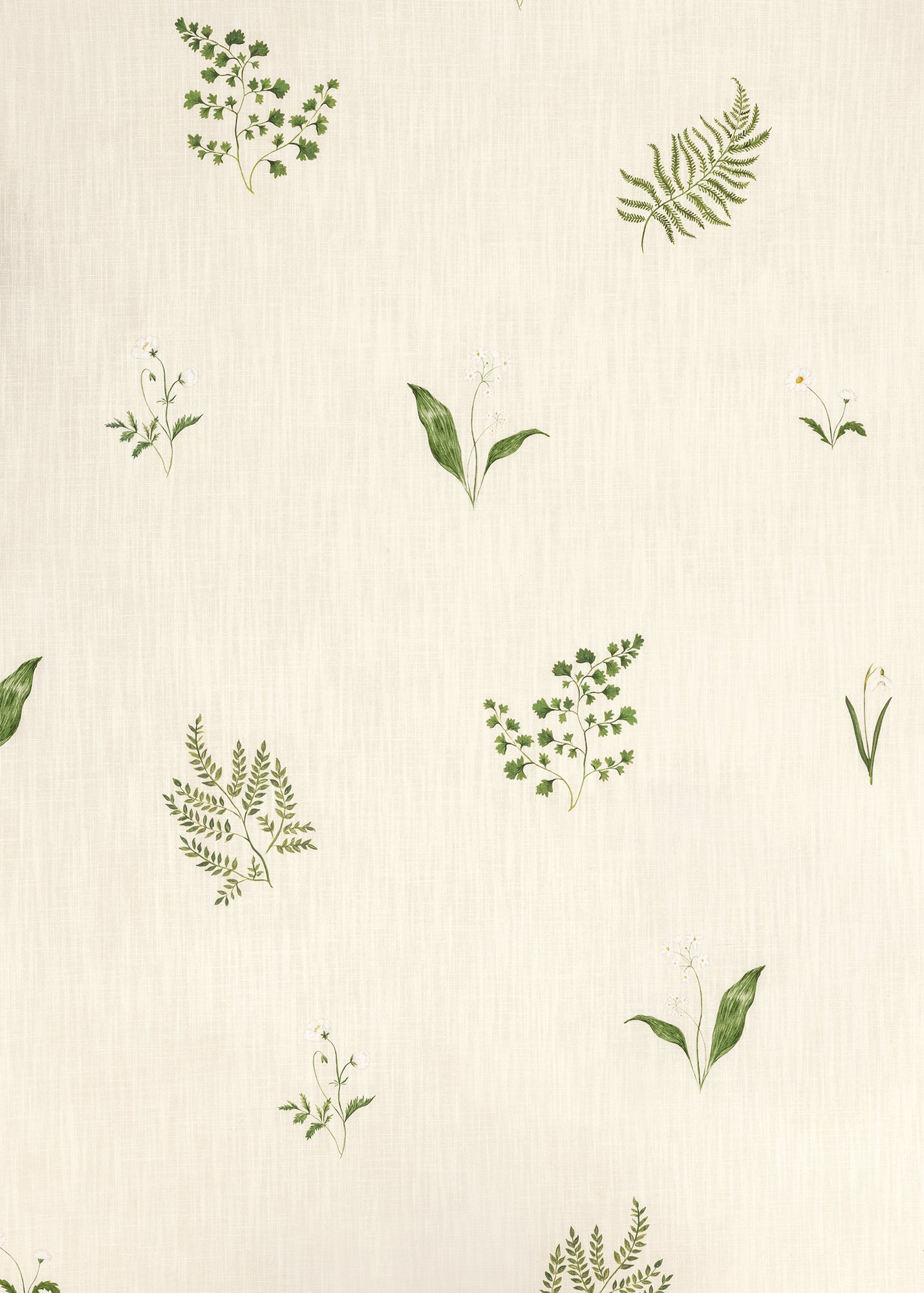 Herbarium Forest Fabric ~Ivory