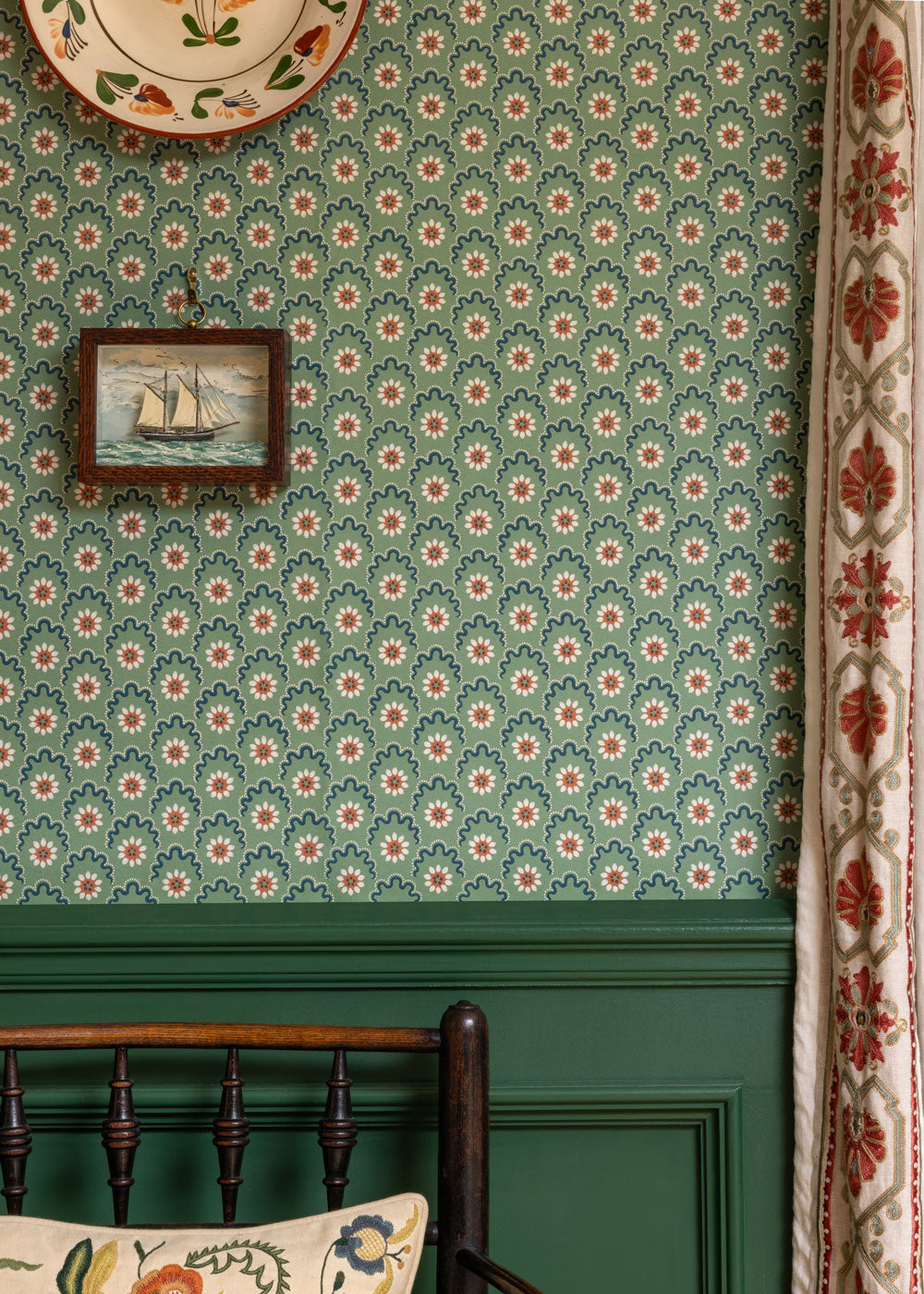 Ida Wallpaper ~ Sage