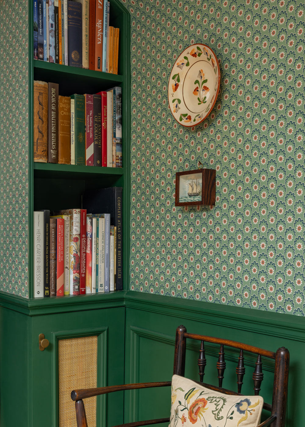 Ida Wallpaper ~ Sage