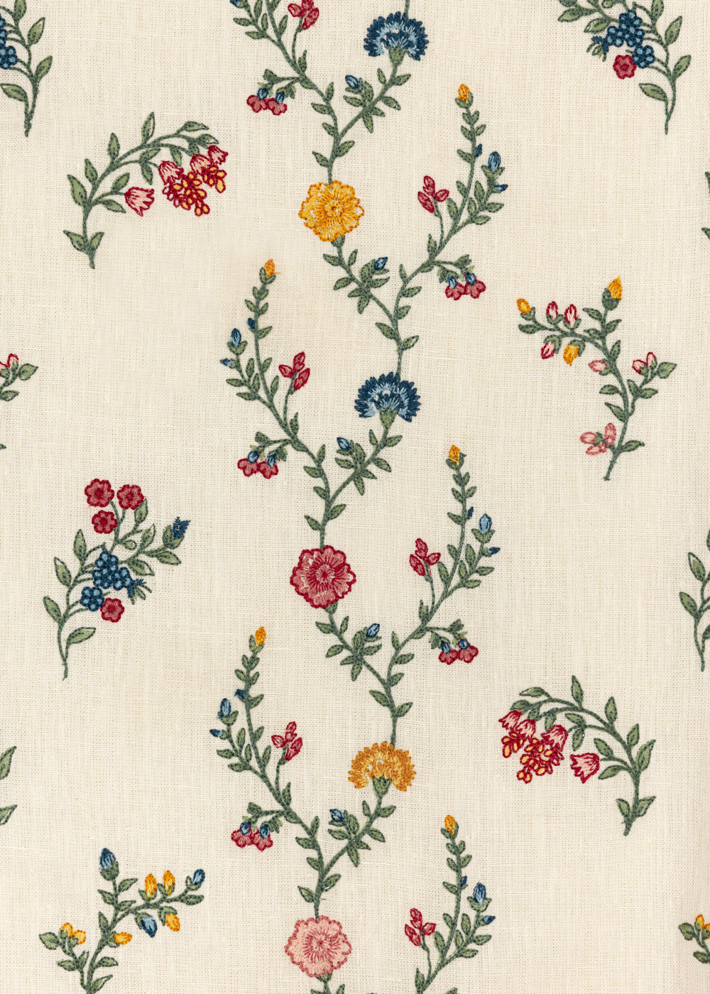 Indienne Vine Embroidery