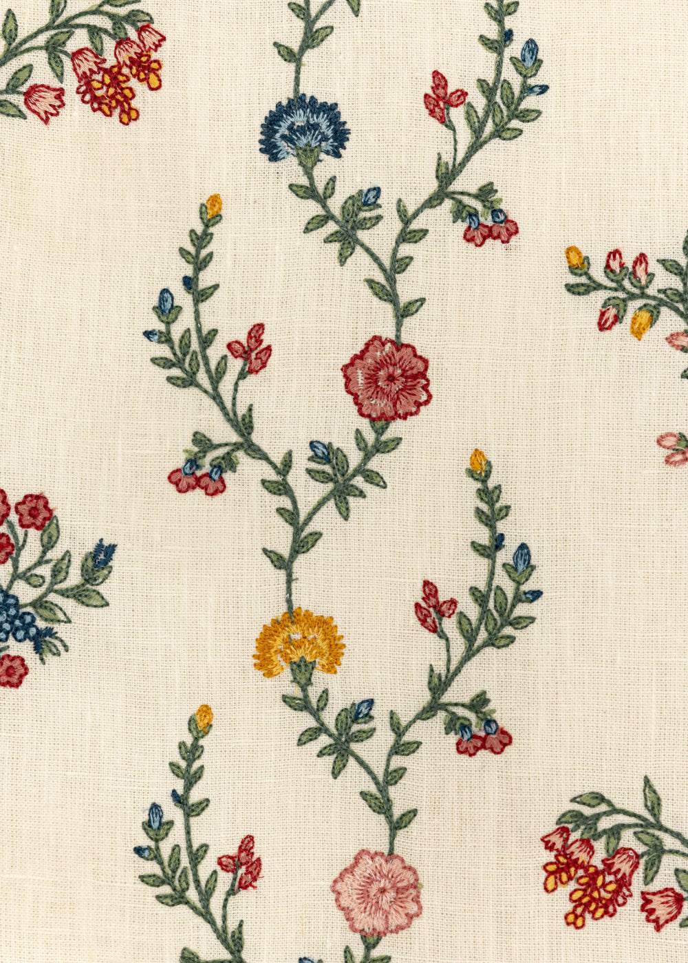 Indienne Vine Embroidery