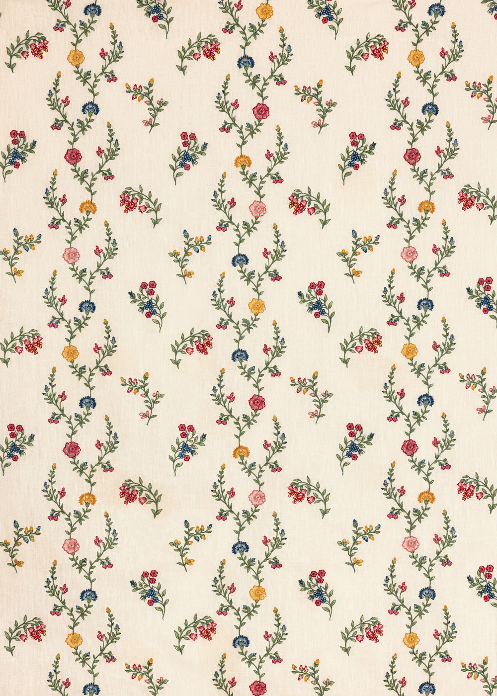 Indienne Vine Embroidery