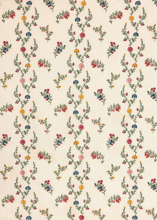 Indienne Vine Embroidery