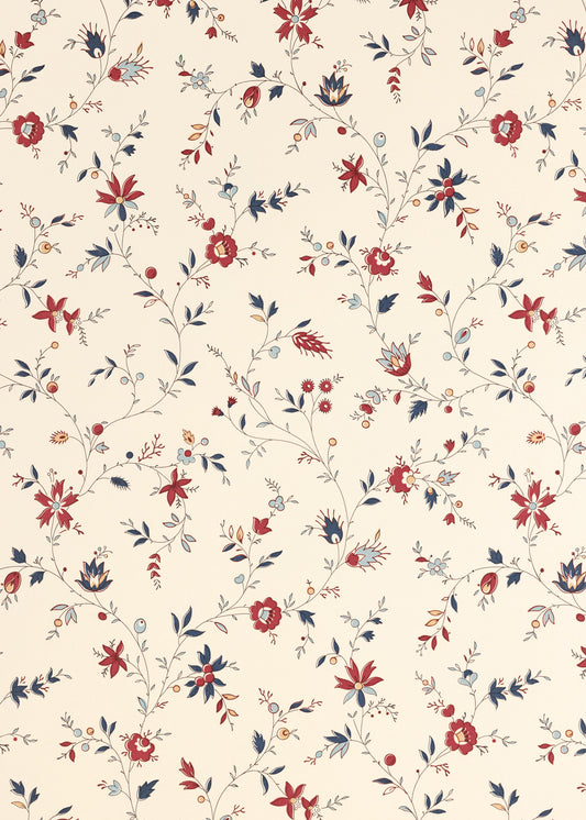 Indienne Trailing Wallpaper ~ Marseilles