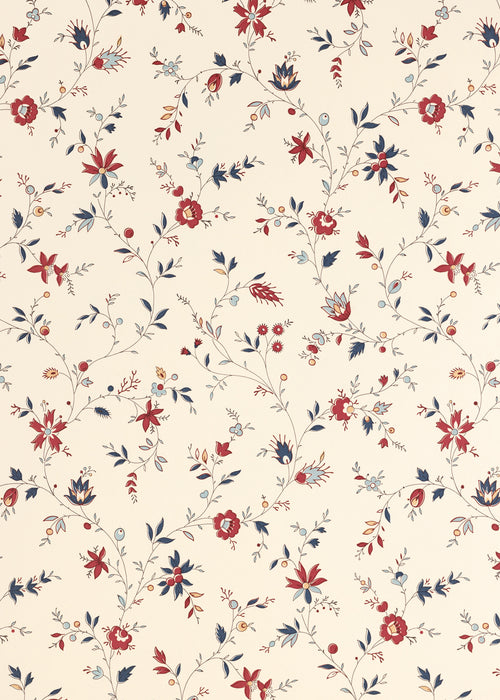 Indienne Trailing Wallpaper ~ Marseilles
