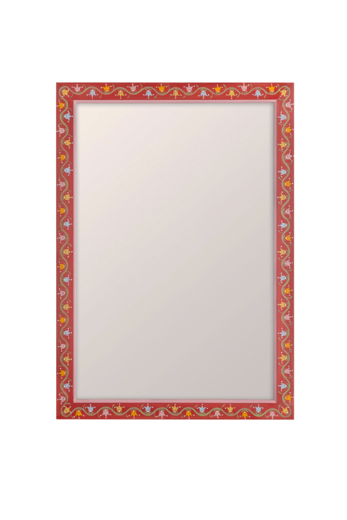 Rosa Mirror ~  Crimson, Large