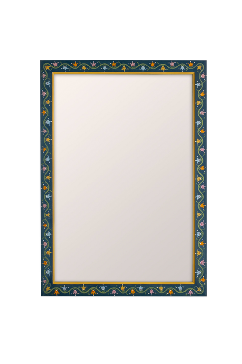 Rosa Mirror ~ Sapphire, Large