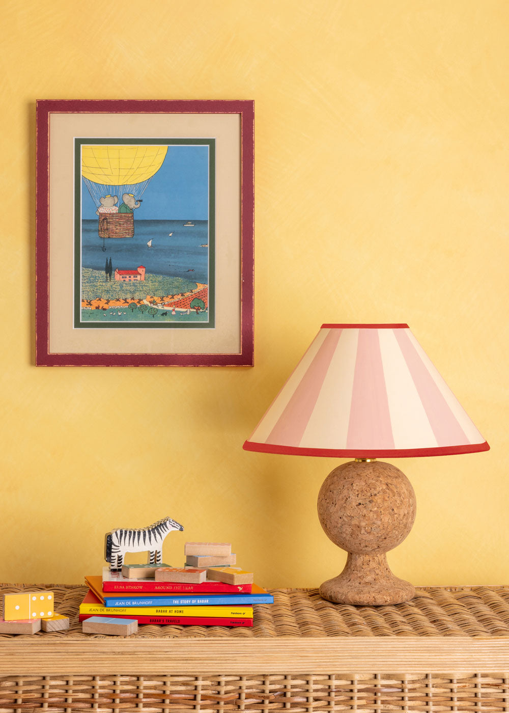 Circus Lampshade ~ Rose
