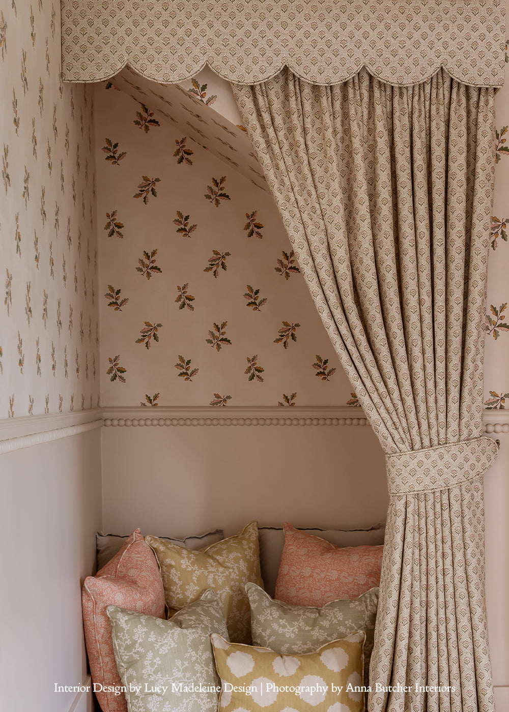 Oak Leaf Wallpaper ~ Original