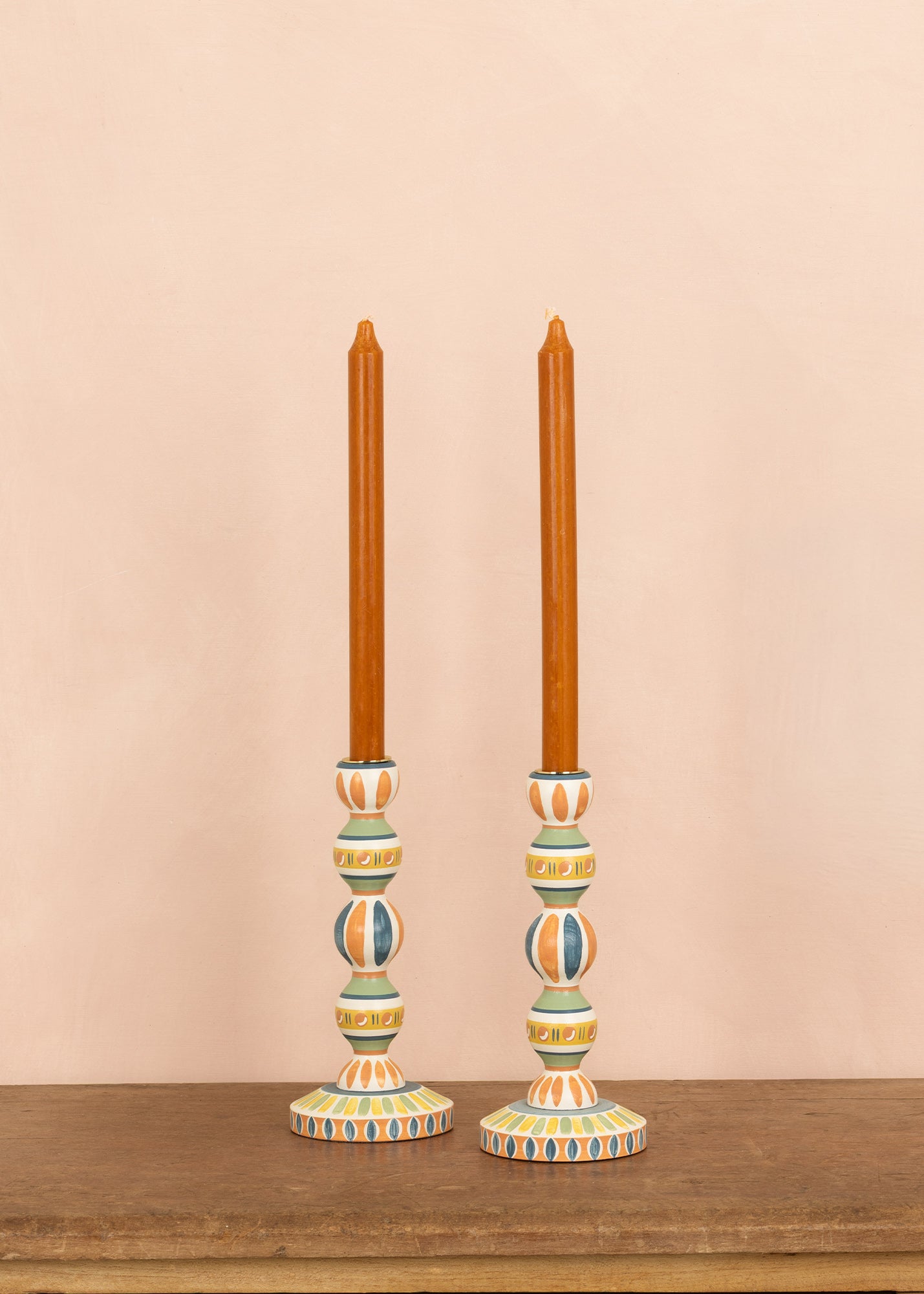 Bloomsbury Candlestick ~ Terracotta