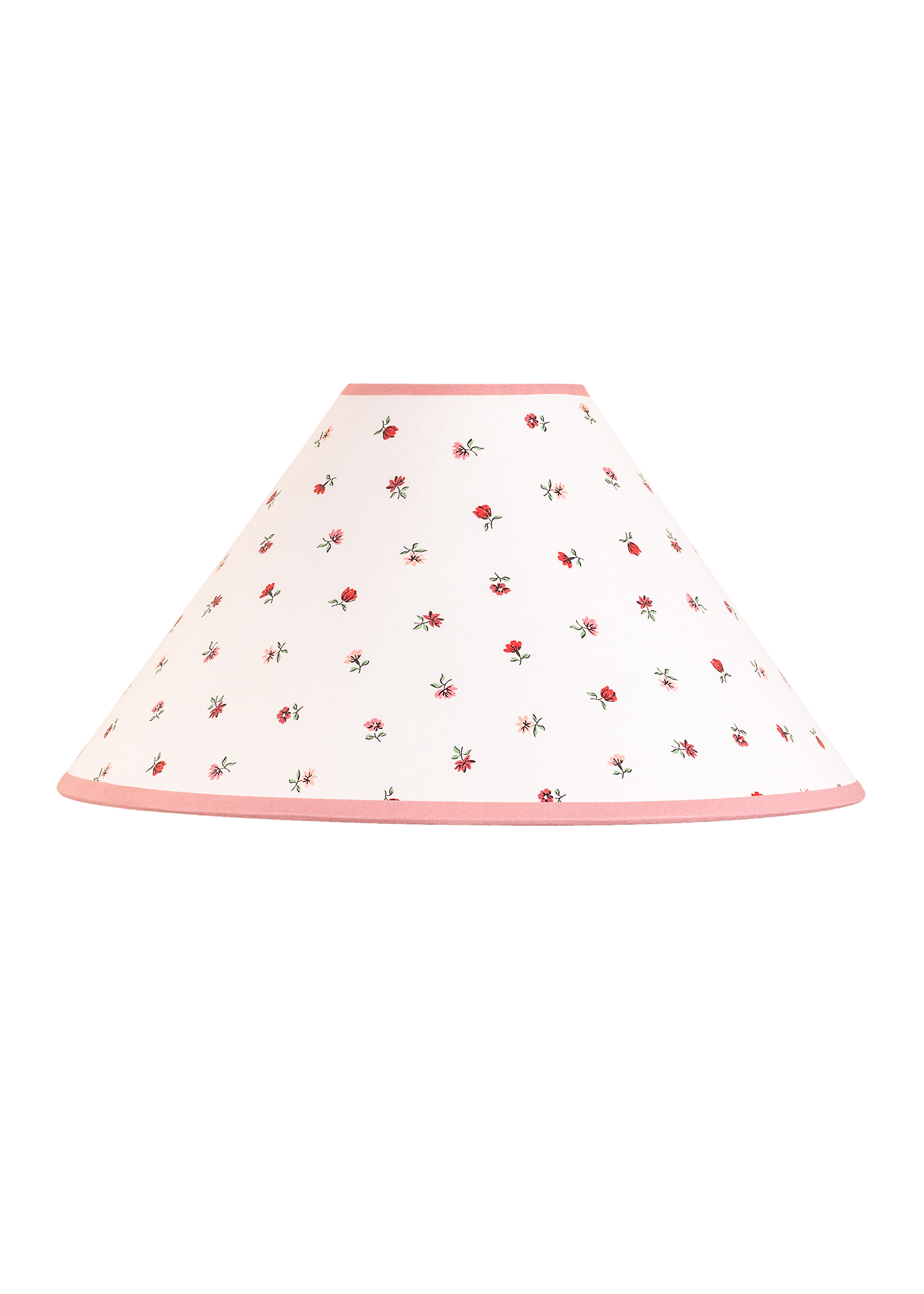 Petites Fleurs Cone Lampshade ~ Berry