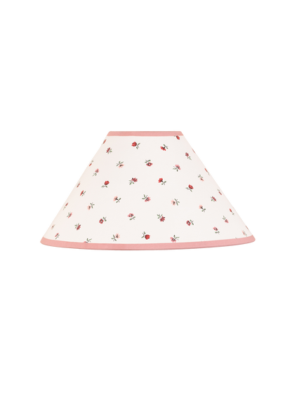 Petites Fleurs Cone Lampshade ~ Berry