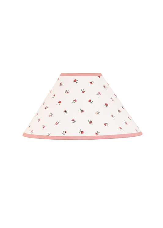 Petites Fleurs Cone Lampshade ~ Berry
