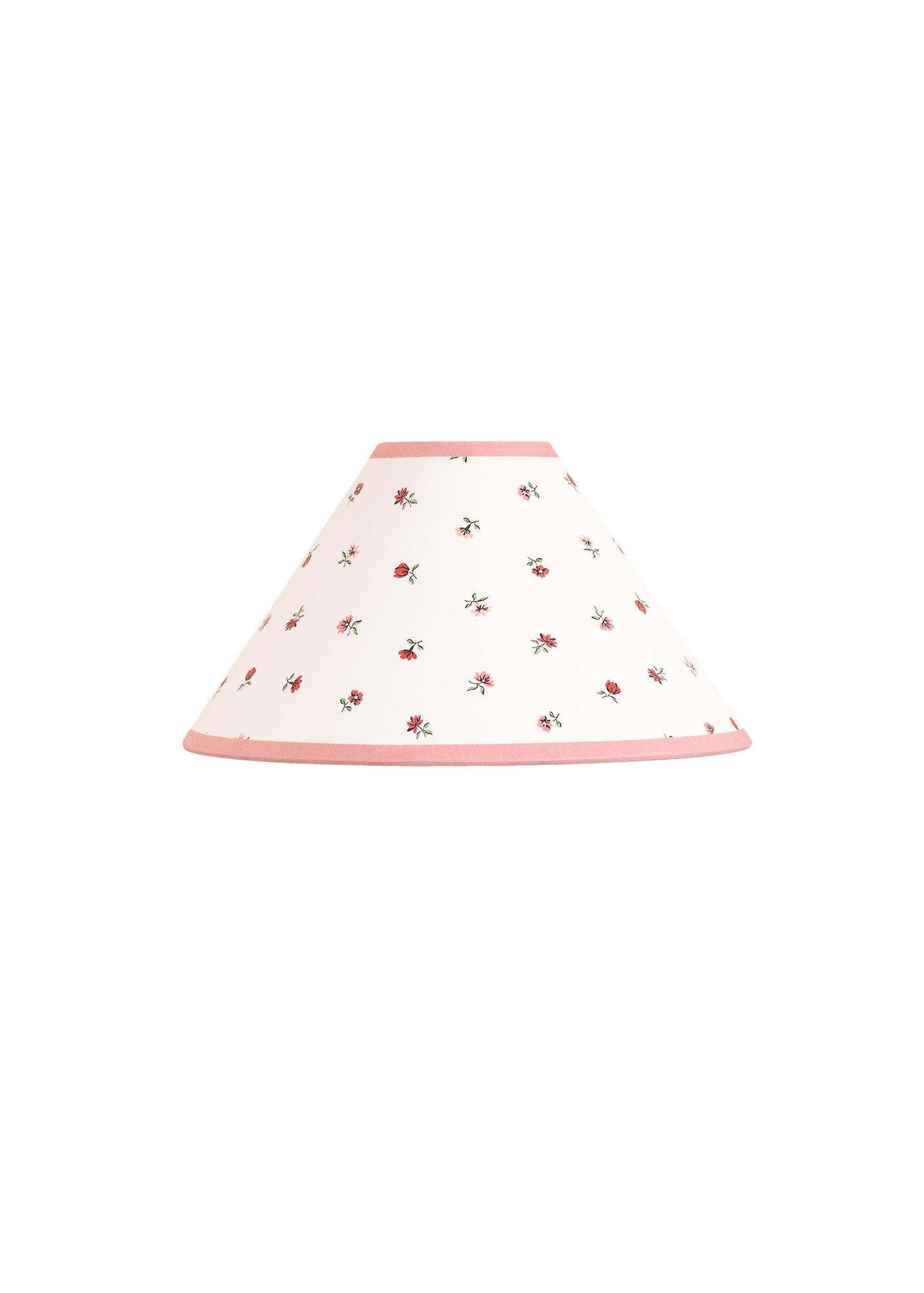 Petites Fleurs Cone Lampshade ~ Berry
