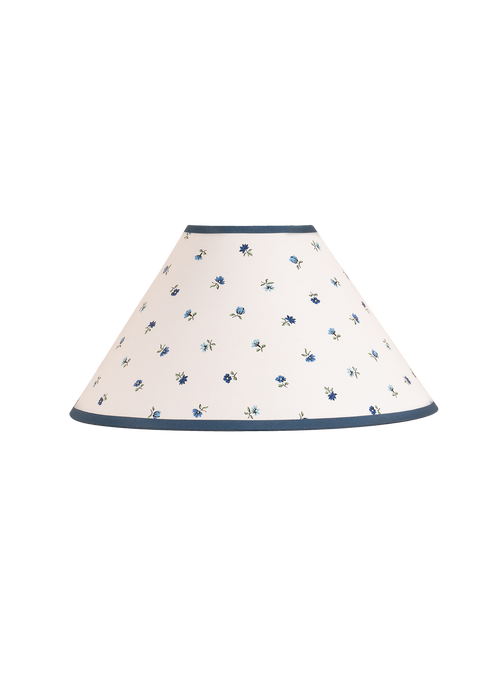 Petites Fleurs Cone Lampshade - Delft