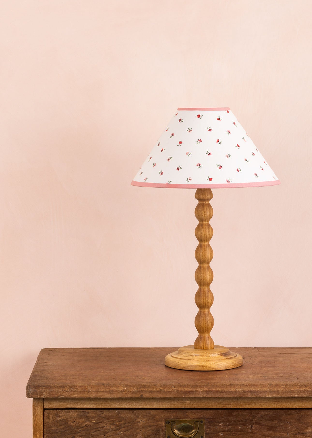 Petites Fleurs Cone Lampshade ~ Berry