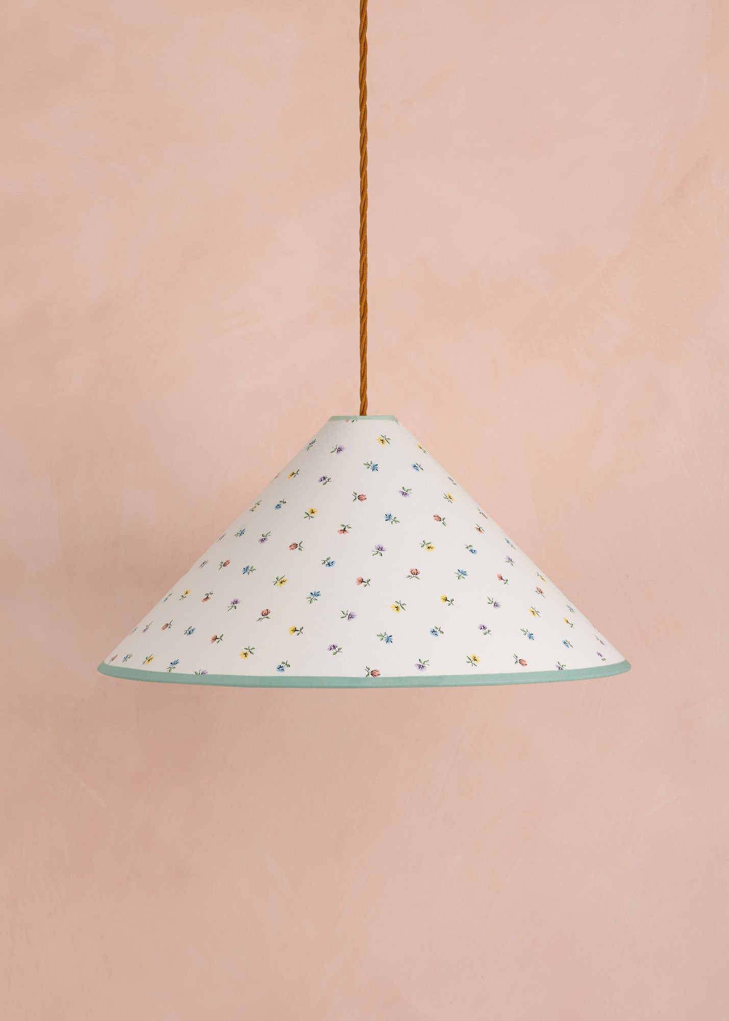 Petites Fleurs Parasol Lampshade ~ Bonbon