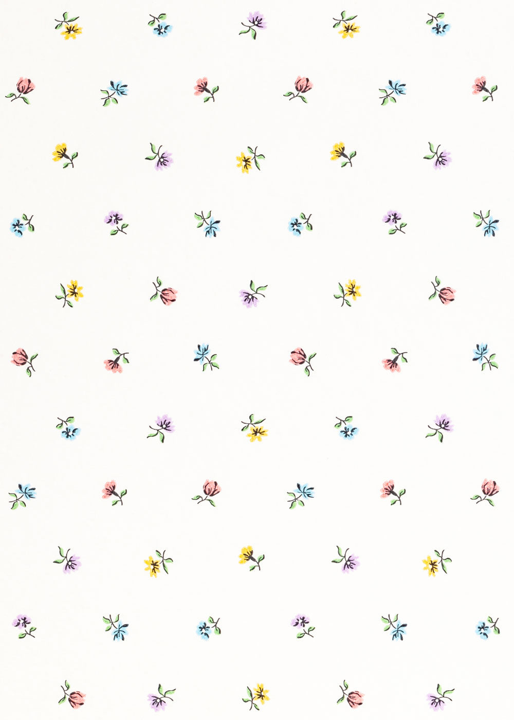 Petites Fleurs Wallpaper ~ Bonbon