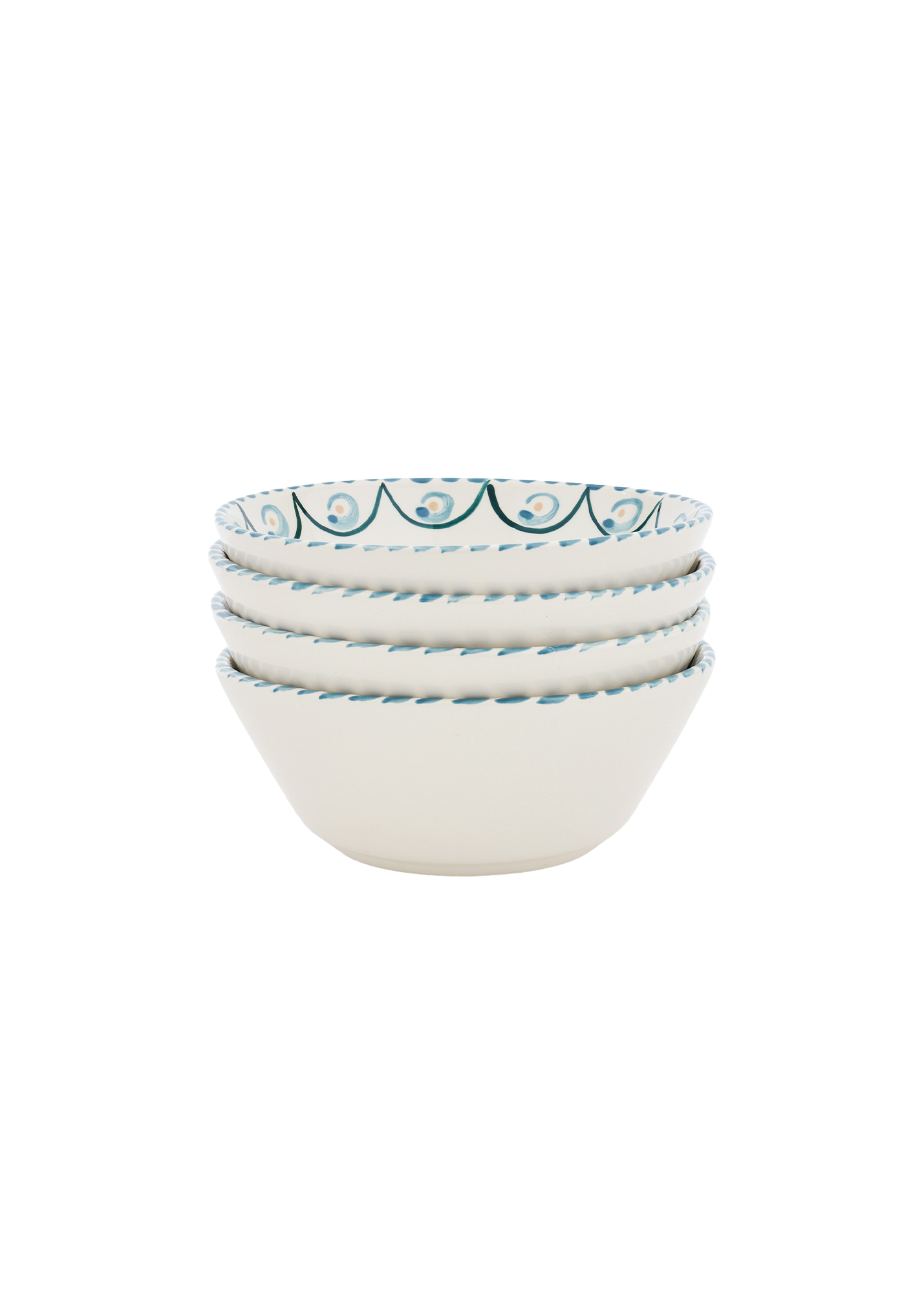 Ottoline Azure Cereal Bowl, Set of 4