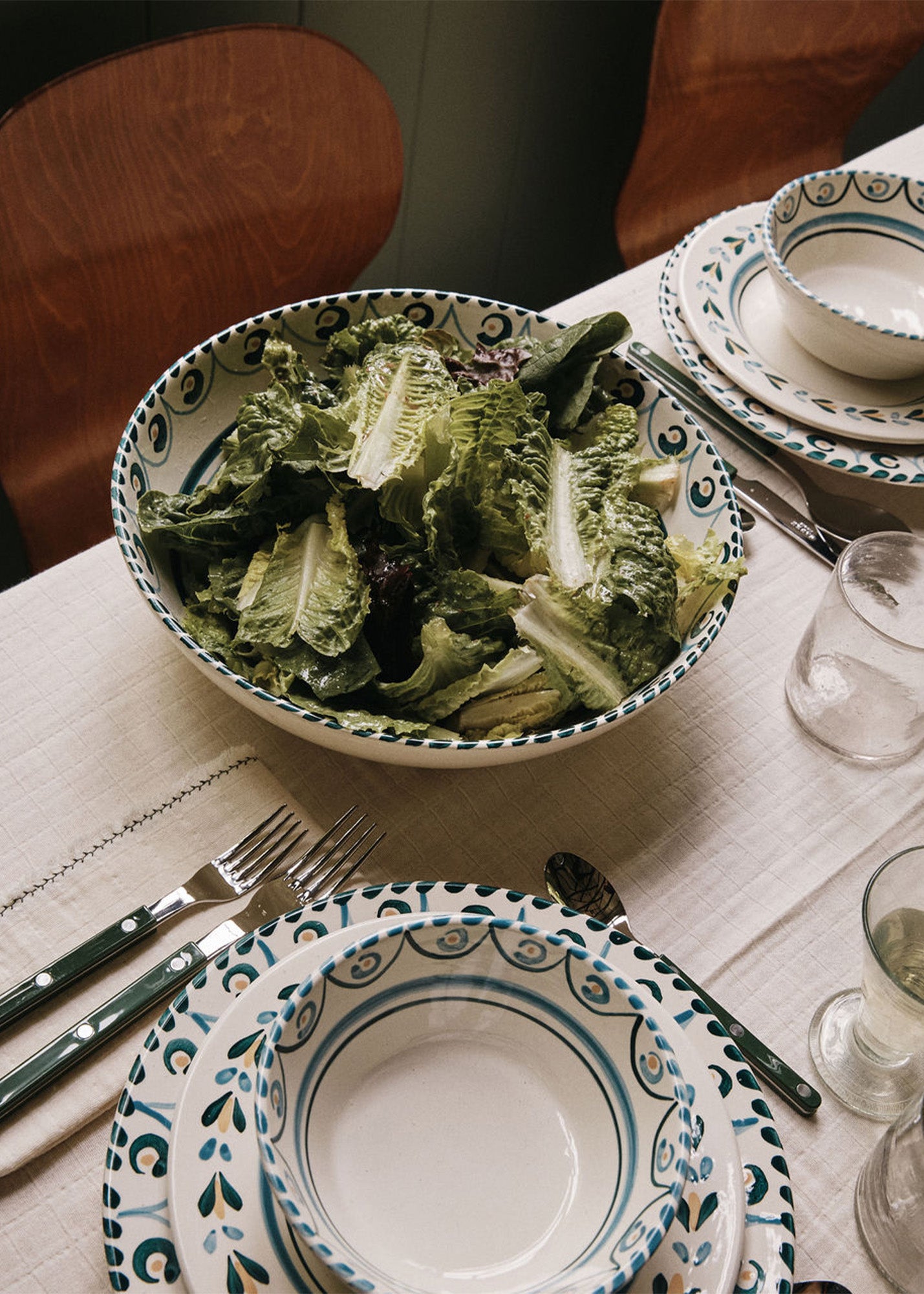 Ottoline Azure Serving Bowl