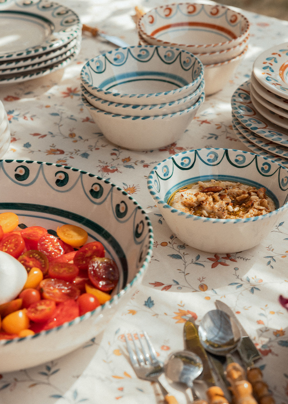 Ottoline Azure Cereal Bowl, Set of 4