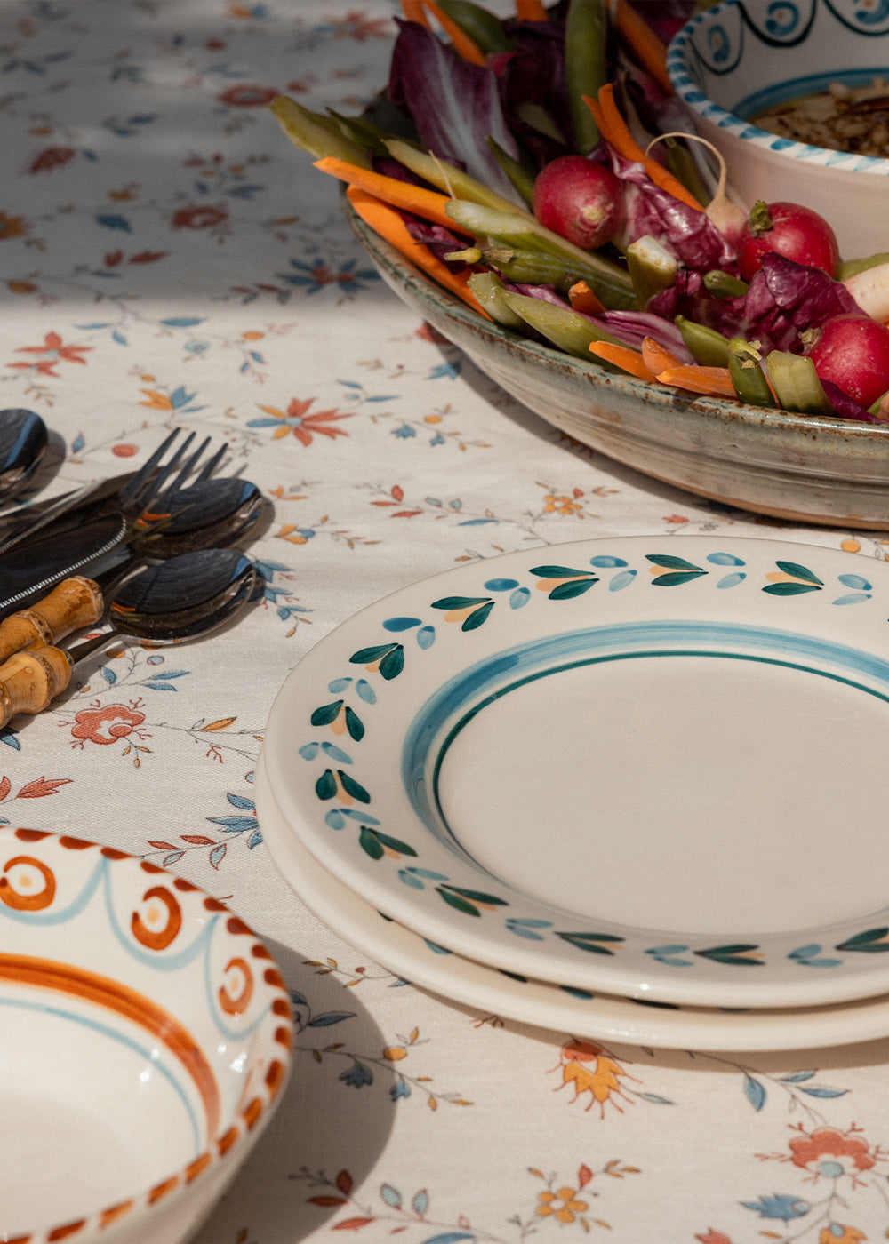 Ottoline Azure Small Plate, Set of 4