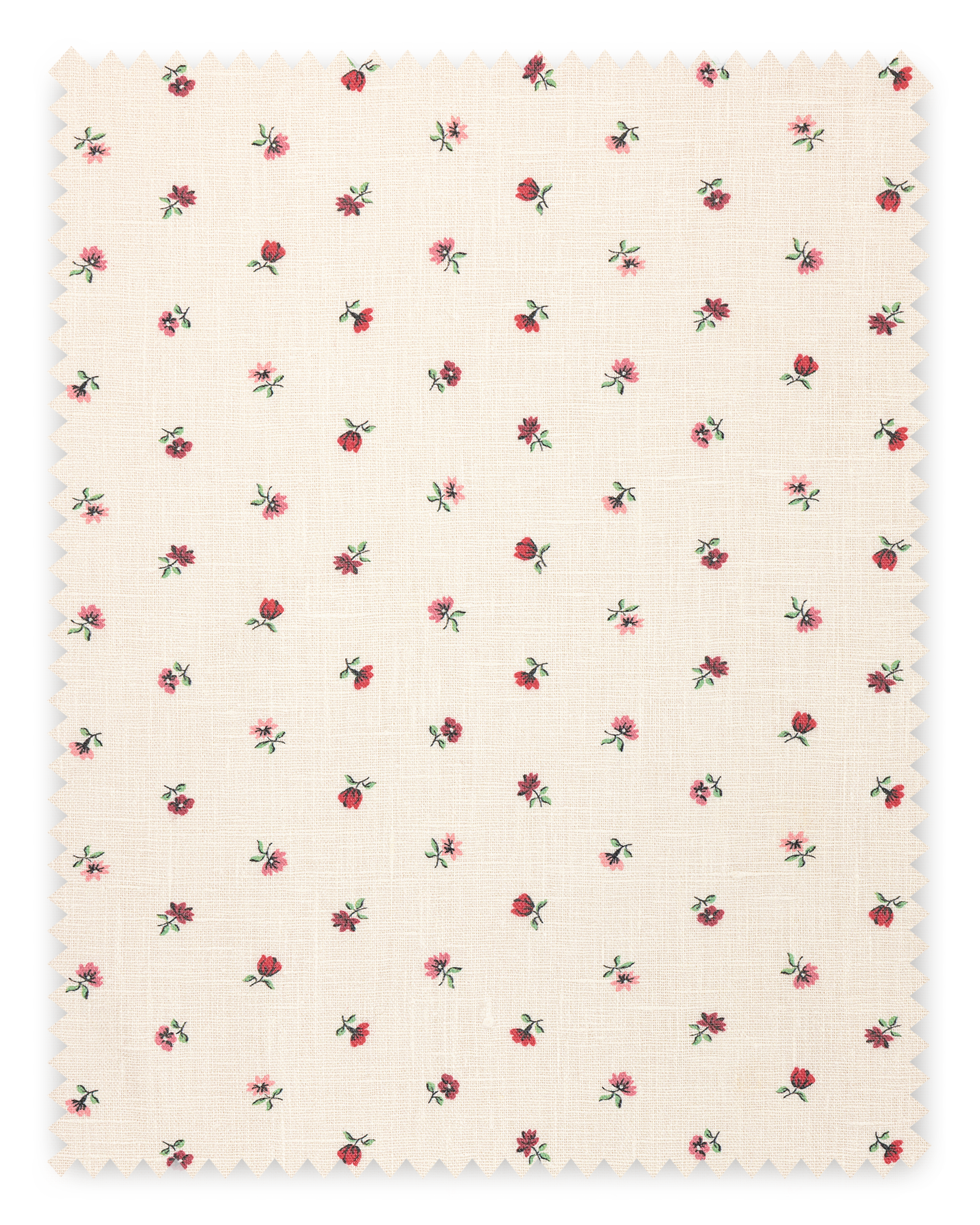 Petites Fleurs Voile Fabric ~ Berry