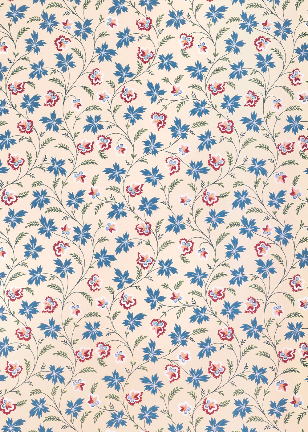 Apolline Wallpaper ~ Cornflower