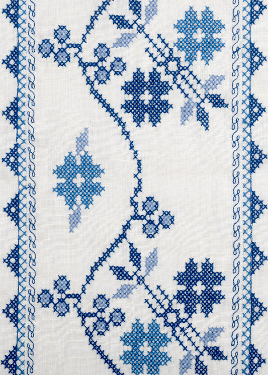 Natalia Garland Cross Stitch Braid ~ Cornflower