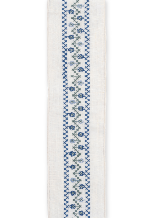 Natalia Trellis Cross Stitch Braid ~ Cornflower