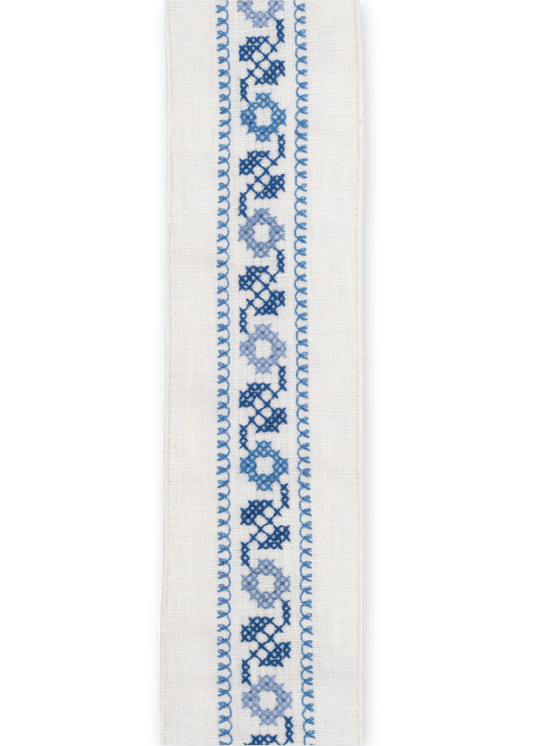 Natalia Vine Cross Stitch Braid ~ Cornflower