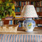 Folk Flower Lampshade ~ Pink / Green