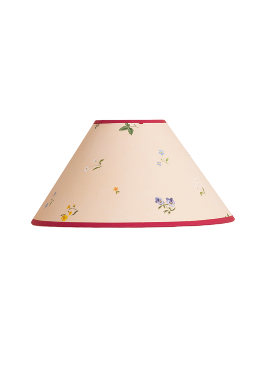 Herbarium Ditsy Lampshade ~ Blush