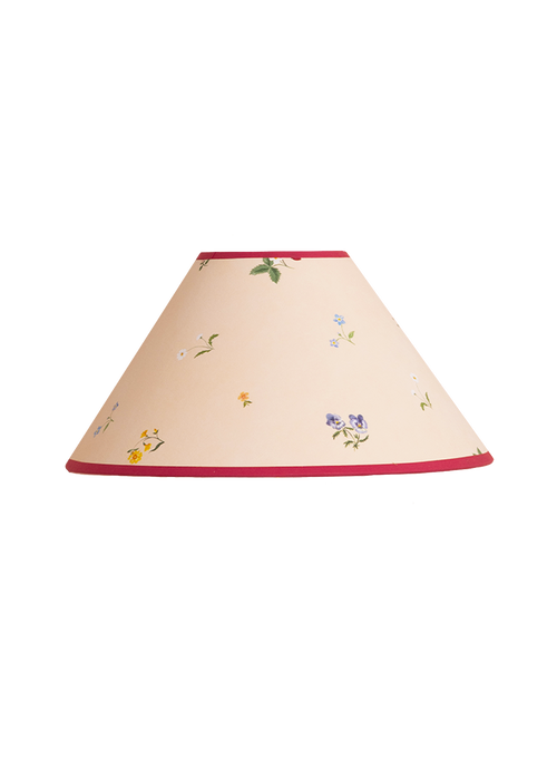 Herbarium Ditsy Lampshade ~ Blush