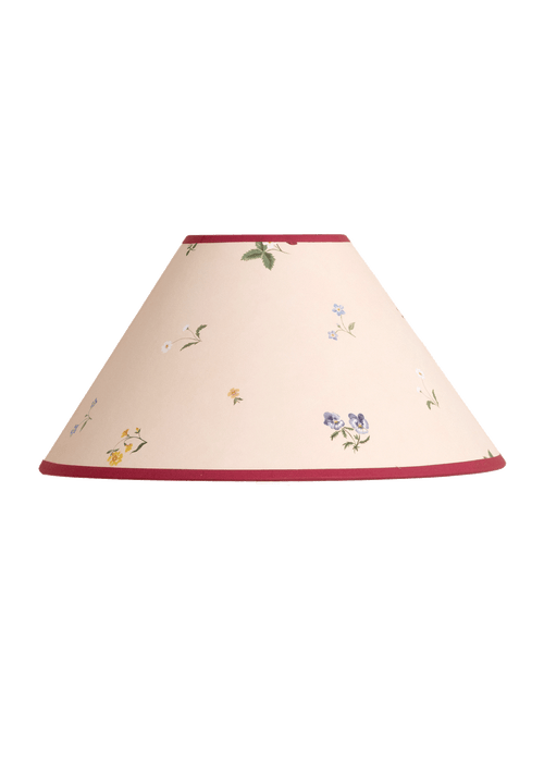 Herbarium Ditsy Lampshade ~ Blush