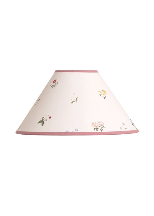 Herbarium Ditsy Lampshade ~ Ivory