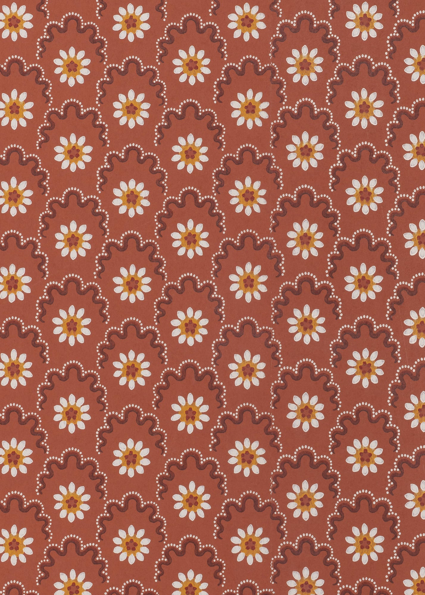 Ida Wallpaper ~ Madder