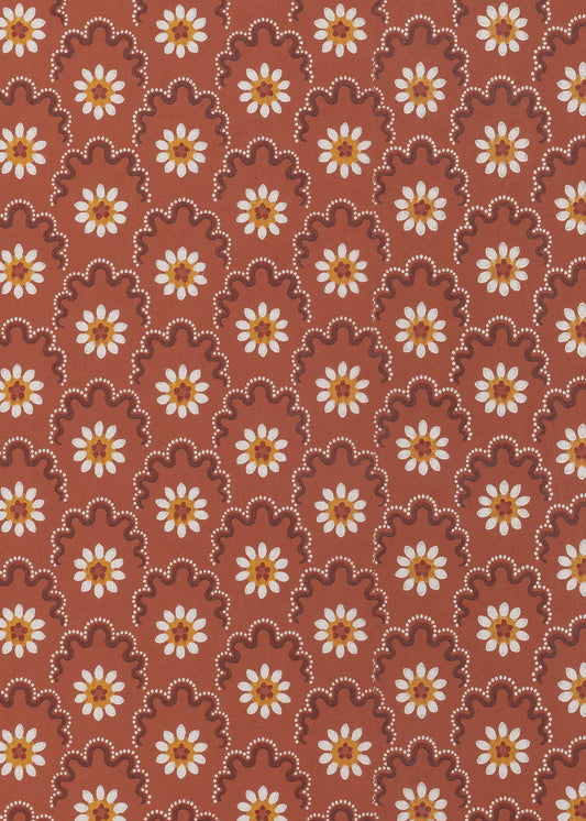 Ida Wallpaper ~ Madder