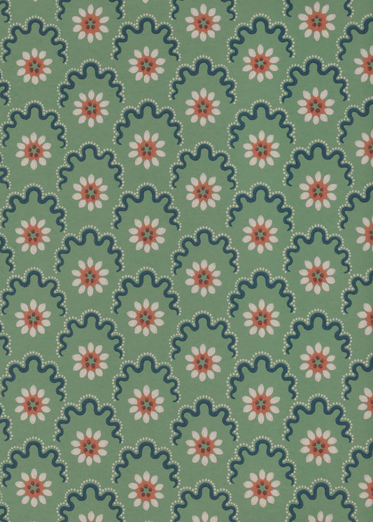 Ida Wallpaper ~ Sage